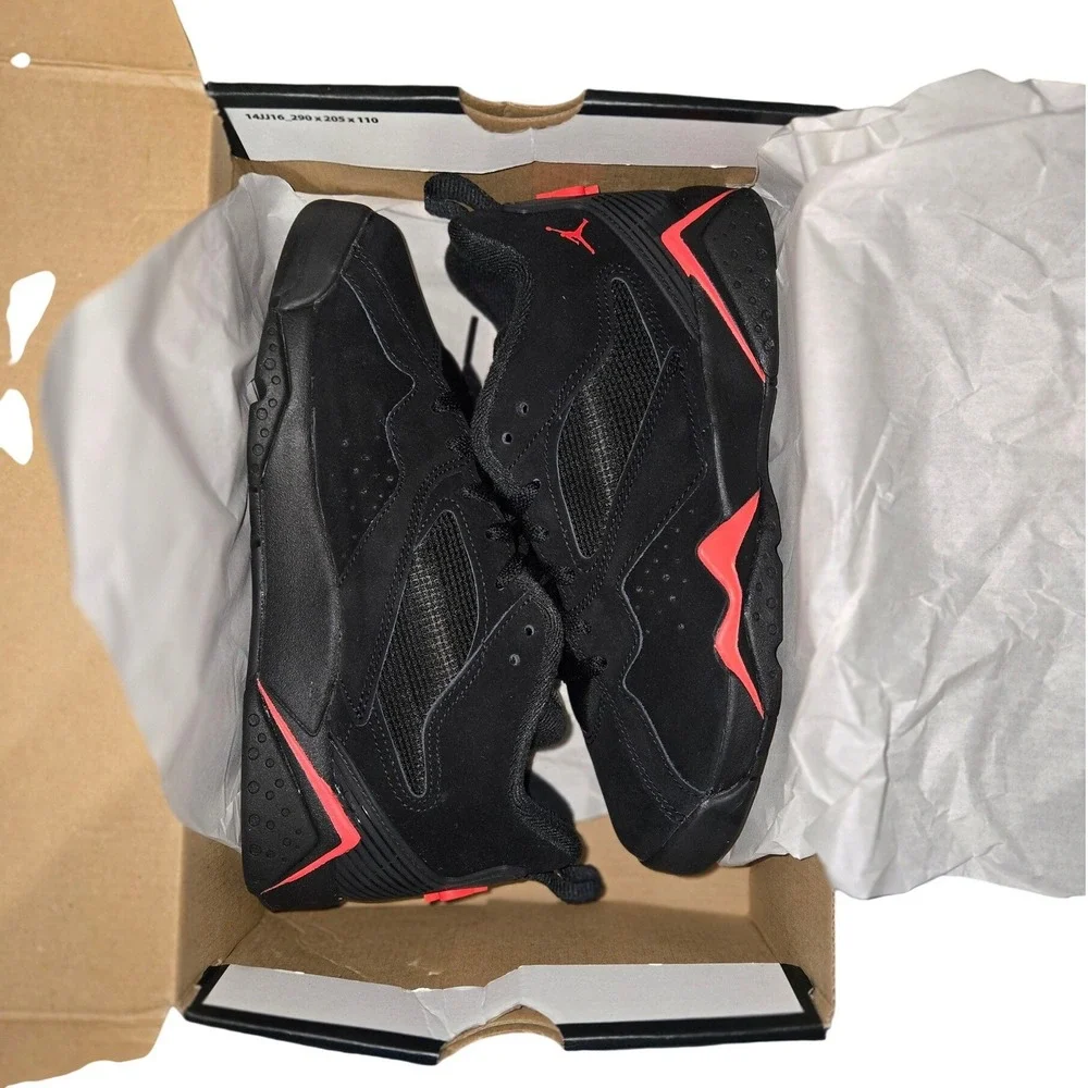 Jordan MVP 92 GS Black Infrared 23 Sneakers HQ4427-003 Kids Size 6Y